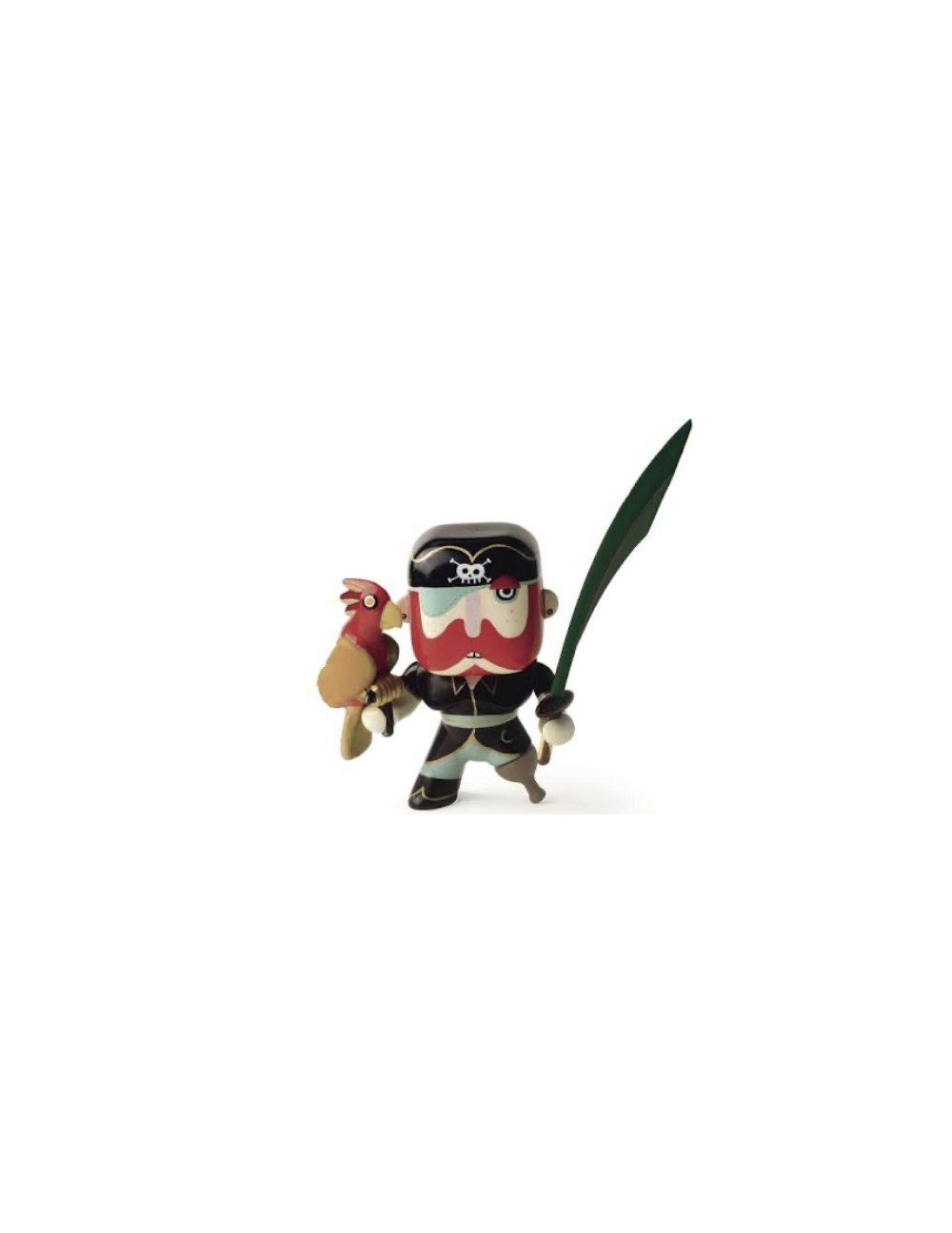Figurine pirate Arty Toys Sam Parrot - Djeco