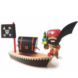 Figurine pirate Arty Toys El loco - Djeco