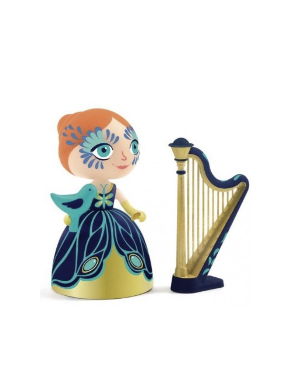 Figurine Elisa et sa harpe princesse Arty Toys - Djeco
