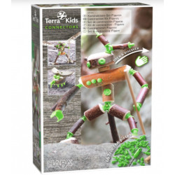 Kit Connectors Terra Kids pour construire 3 personnages