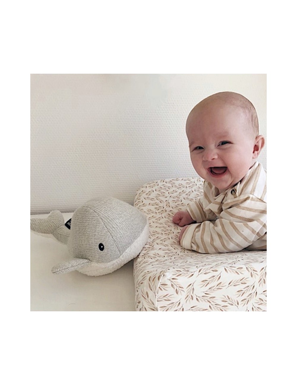 Moby la baleine baby comforter