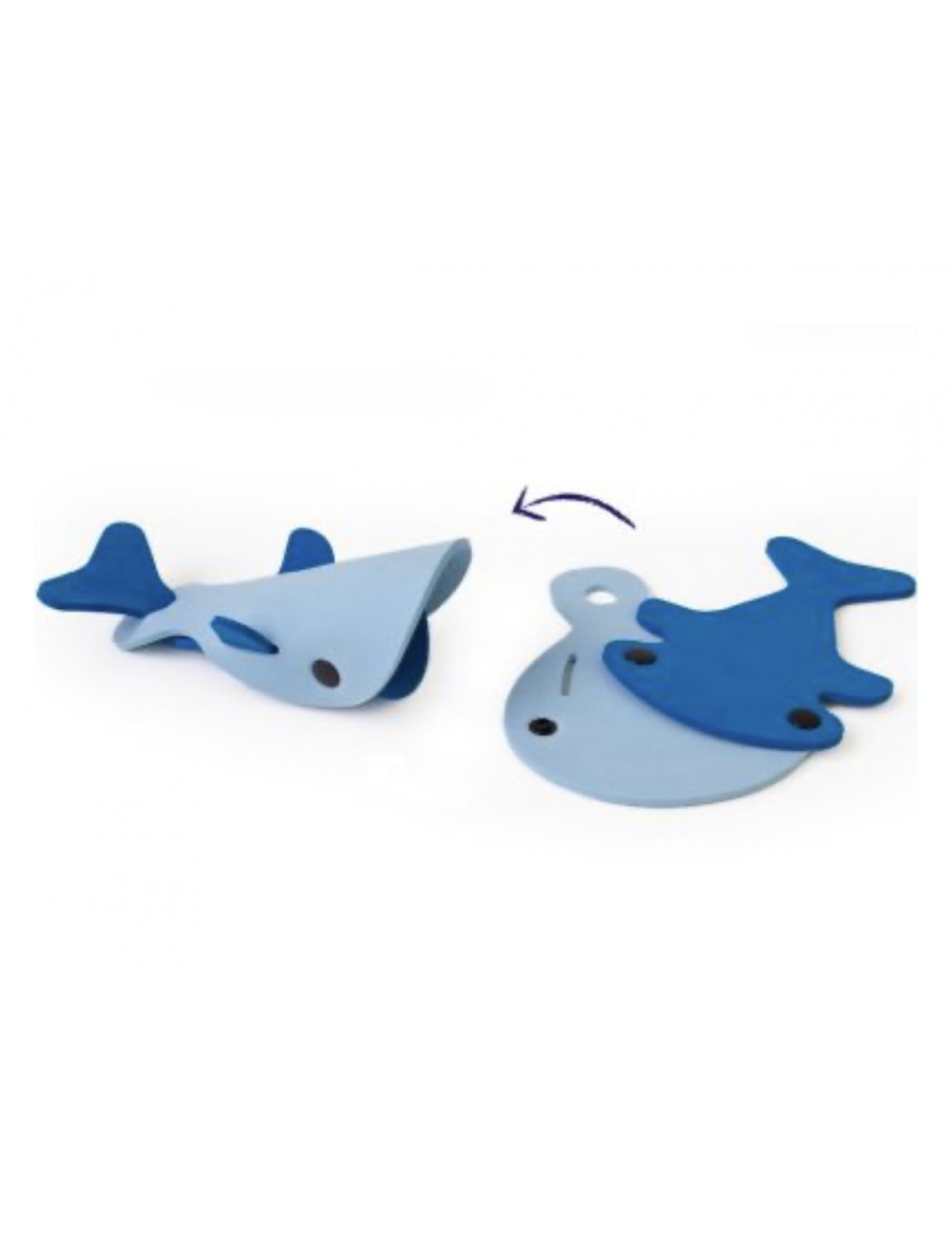 les baleines de haute mer jouet de bain