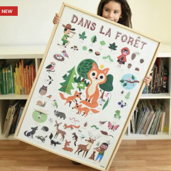 Poster Discovery Foret Poppik