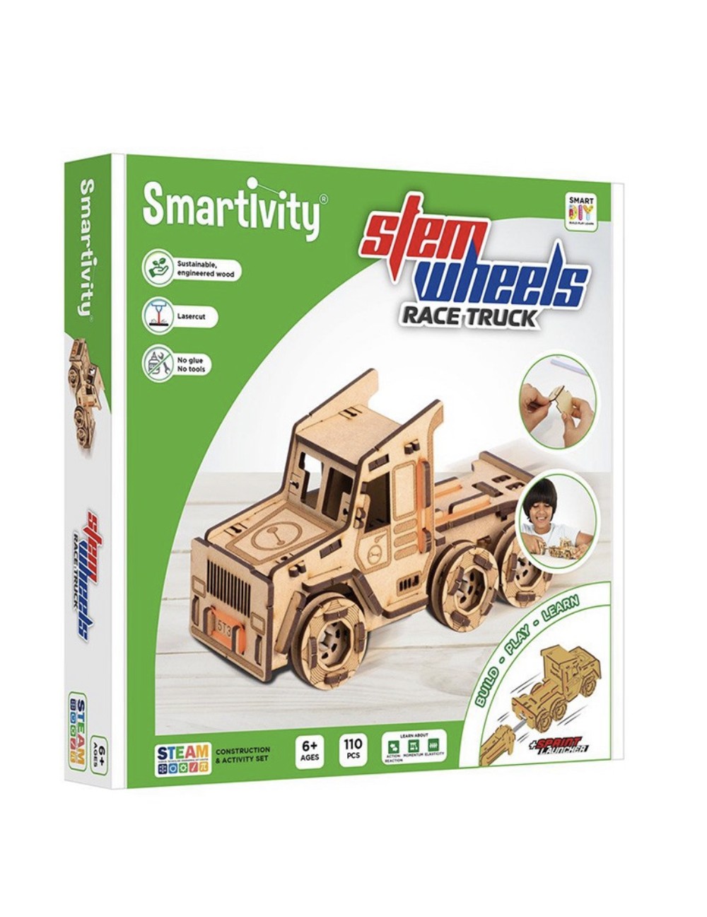 Smartivity stem wheels race truck