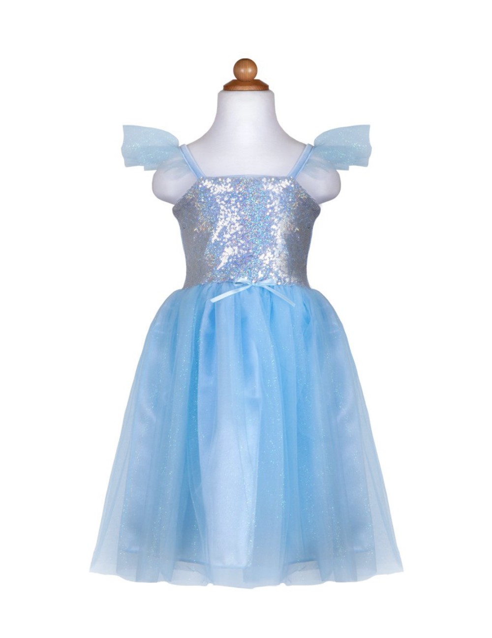 Robe Sequins Bleu 7/8ans