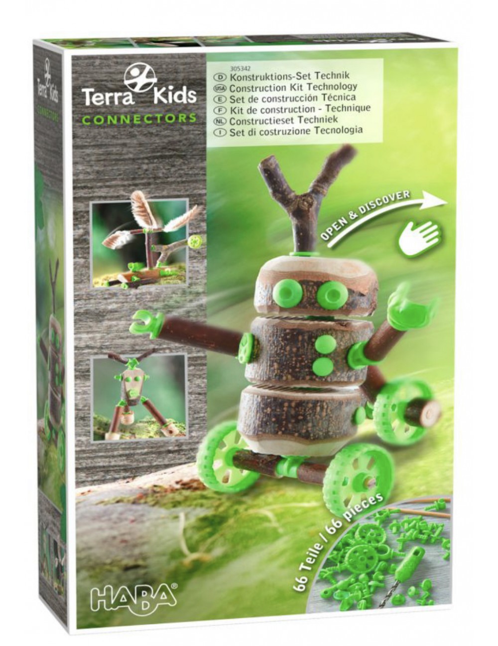 Connectors Terra kids kit technique