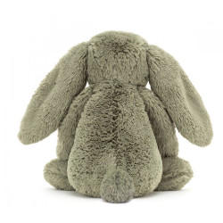 Peluche lapin bashful medium vert fern