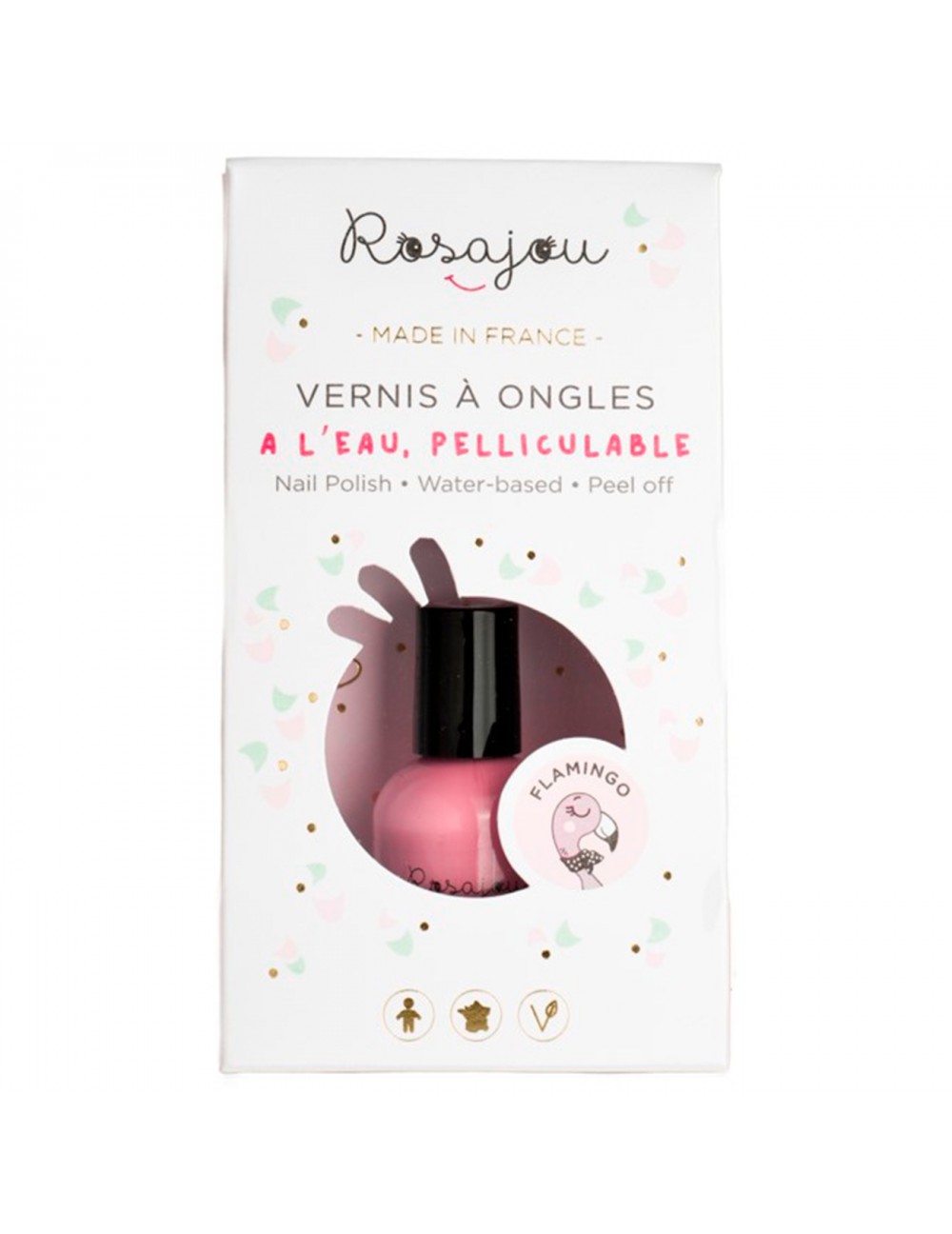 Vernis "Flamingo" Rosajou