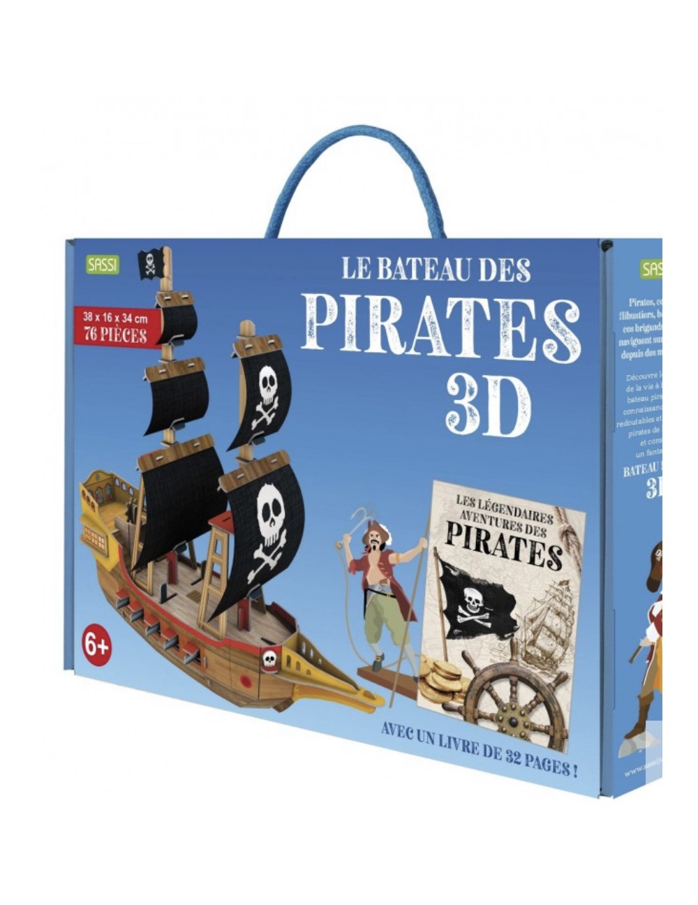 Le bateu des pirates 3D