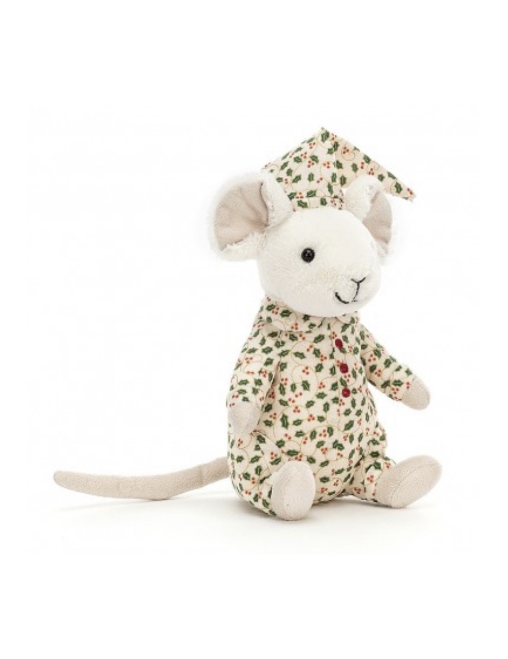 Souris de Noël en pyjama - bedtime Merry mouse