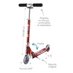 Trottinette Micro Sprite Bleu Pétrole