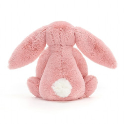 Peluche lapin rose médium