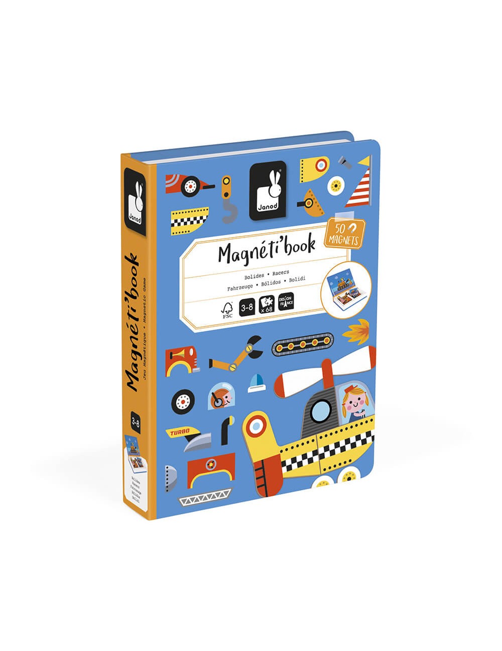 MAGNÉTI'BOOK BOLIDES, 50 MAGNETS