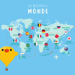 Coffret - Les recettes du monde