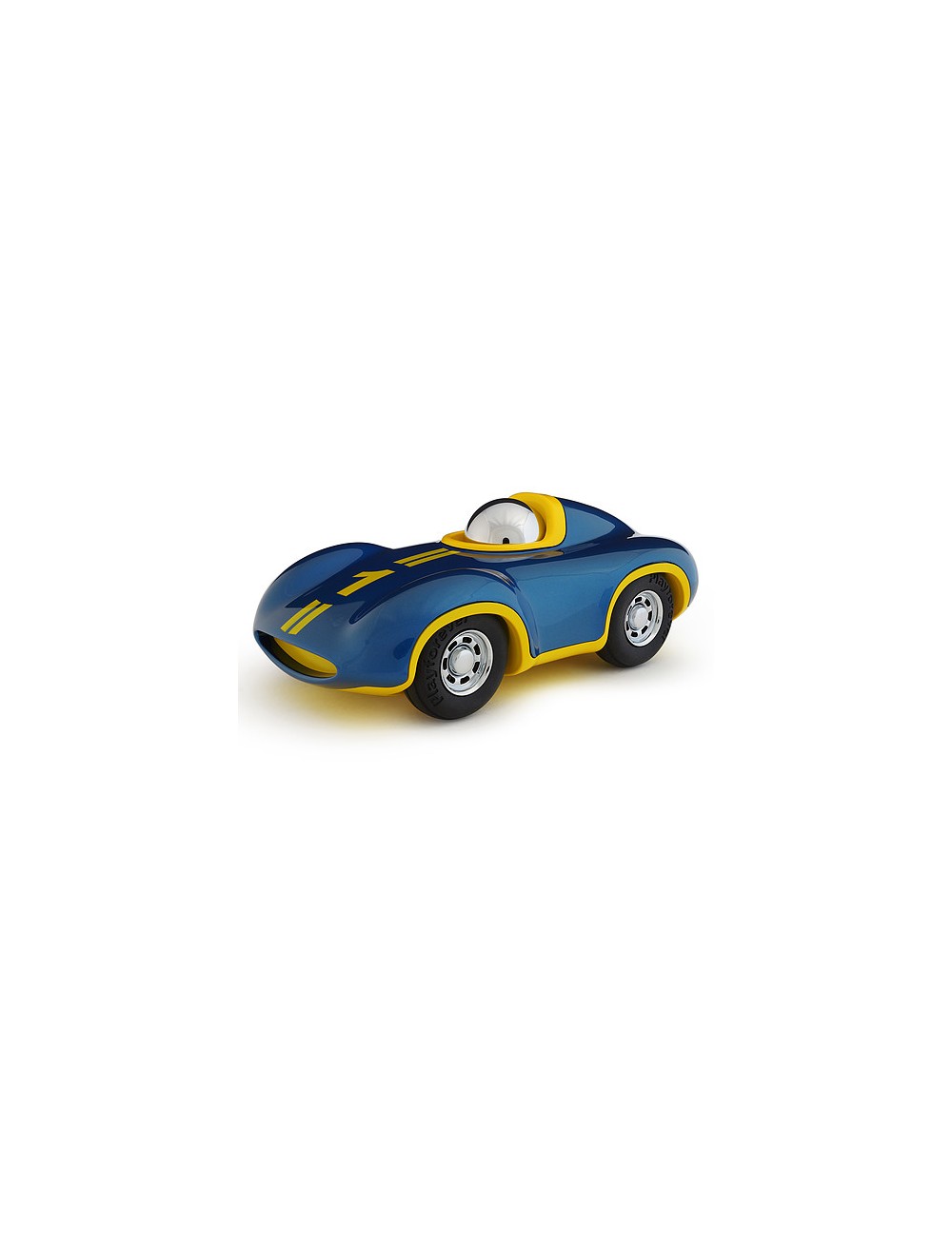 Voiture Speedy Playforever Le Mans bleu roi/jaune