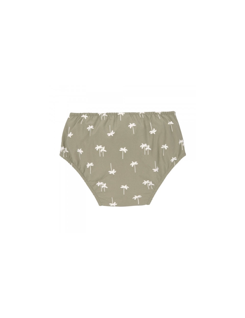 Maillot de bain couche garçons - Palmiers olive