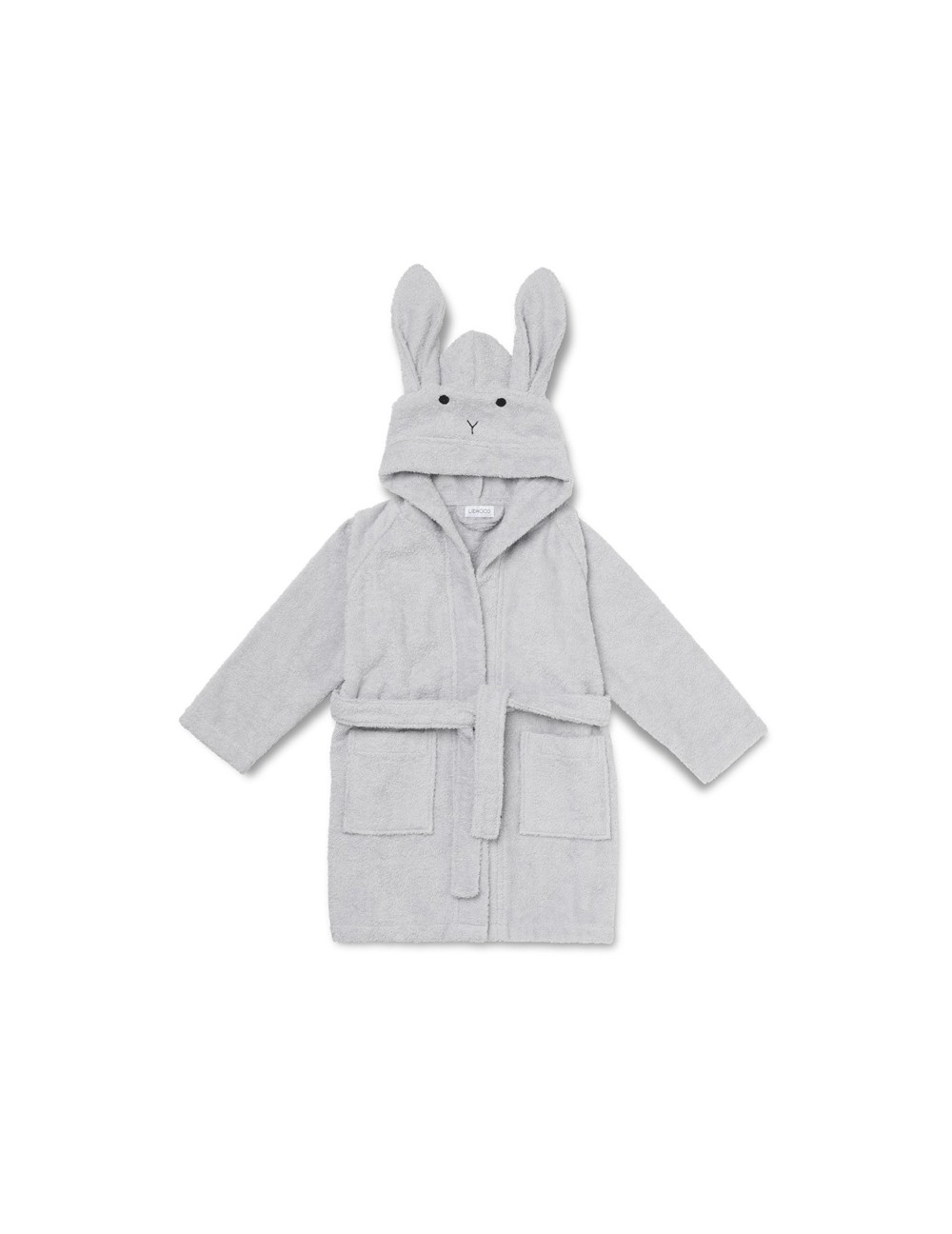Peignoir Lily - Lapin dumbo gris taille 5-6 ans
